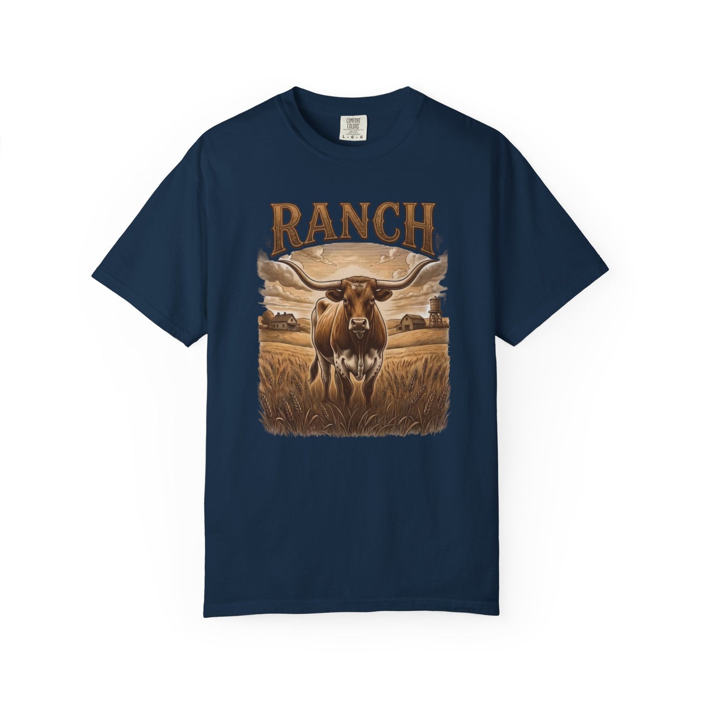 Men's Longhorn Ranch Tee - Ranch
