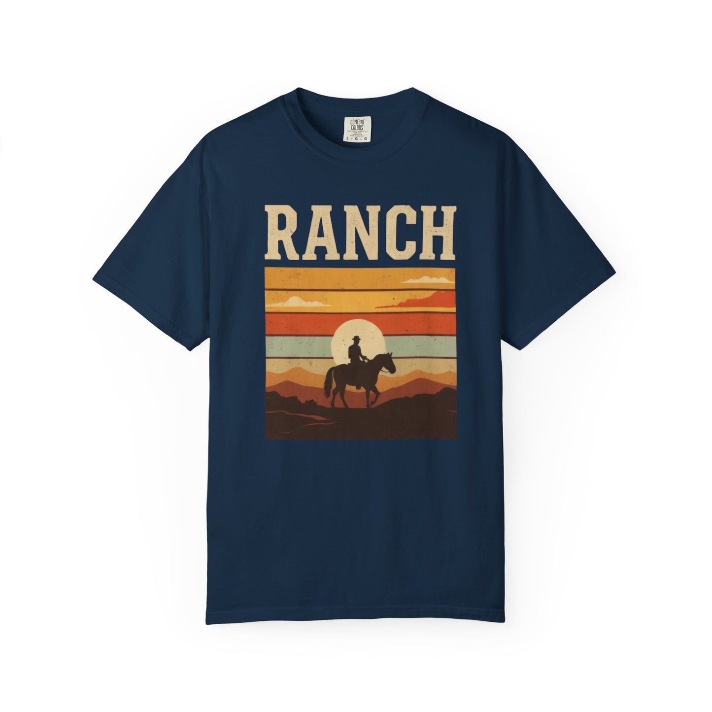 Men's sunset Ranch Tee - Ranch