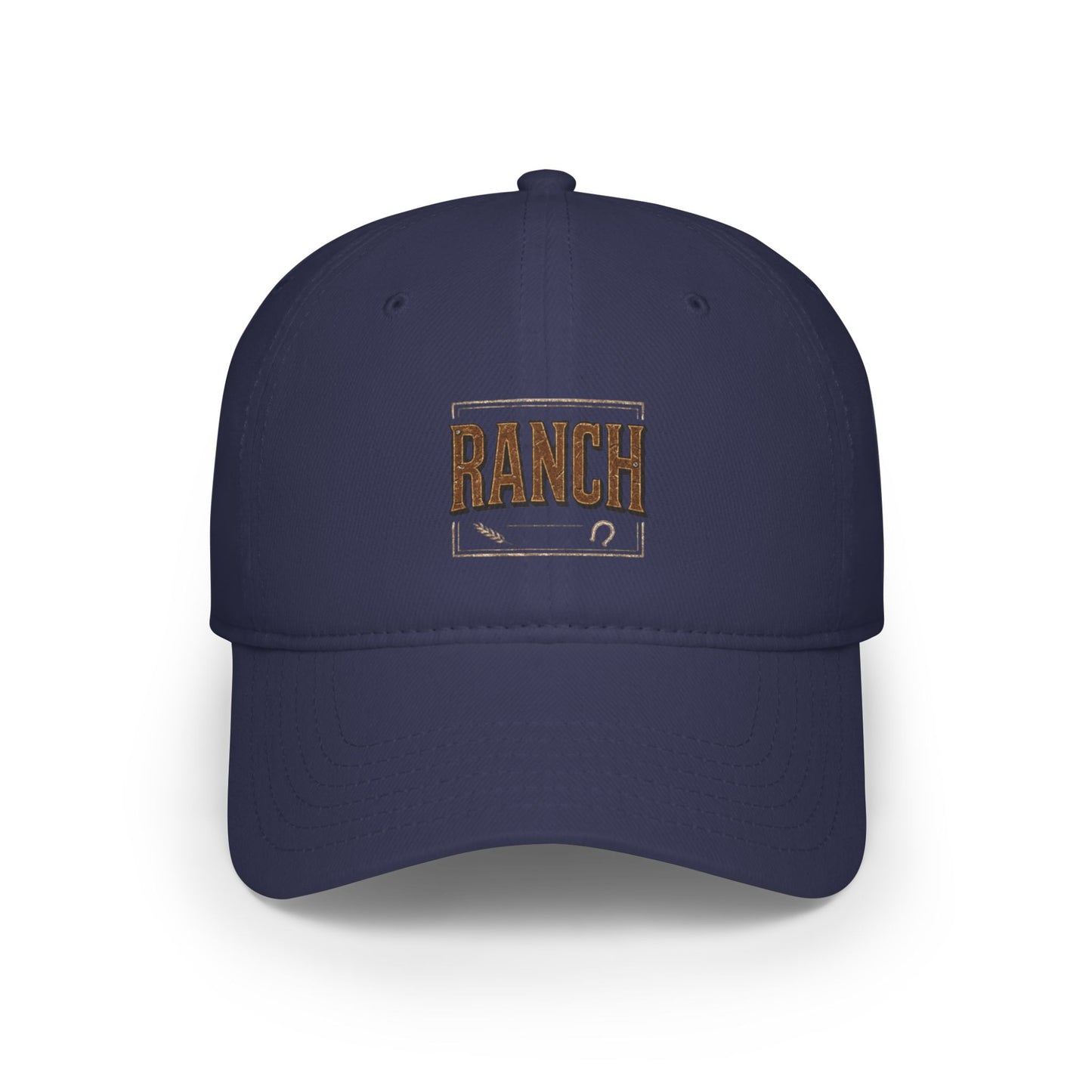Ranch Vintage Patch Baseball Cap — Rustic Western Hat for Ranch Life