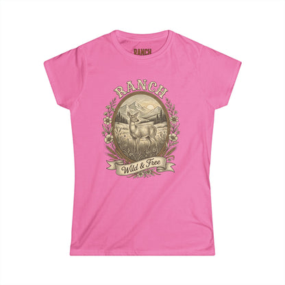 Women's horseshoe Ranch Tee - Ranch