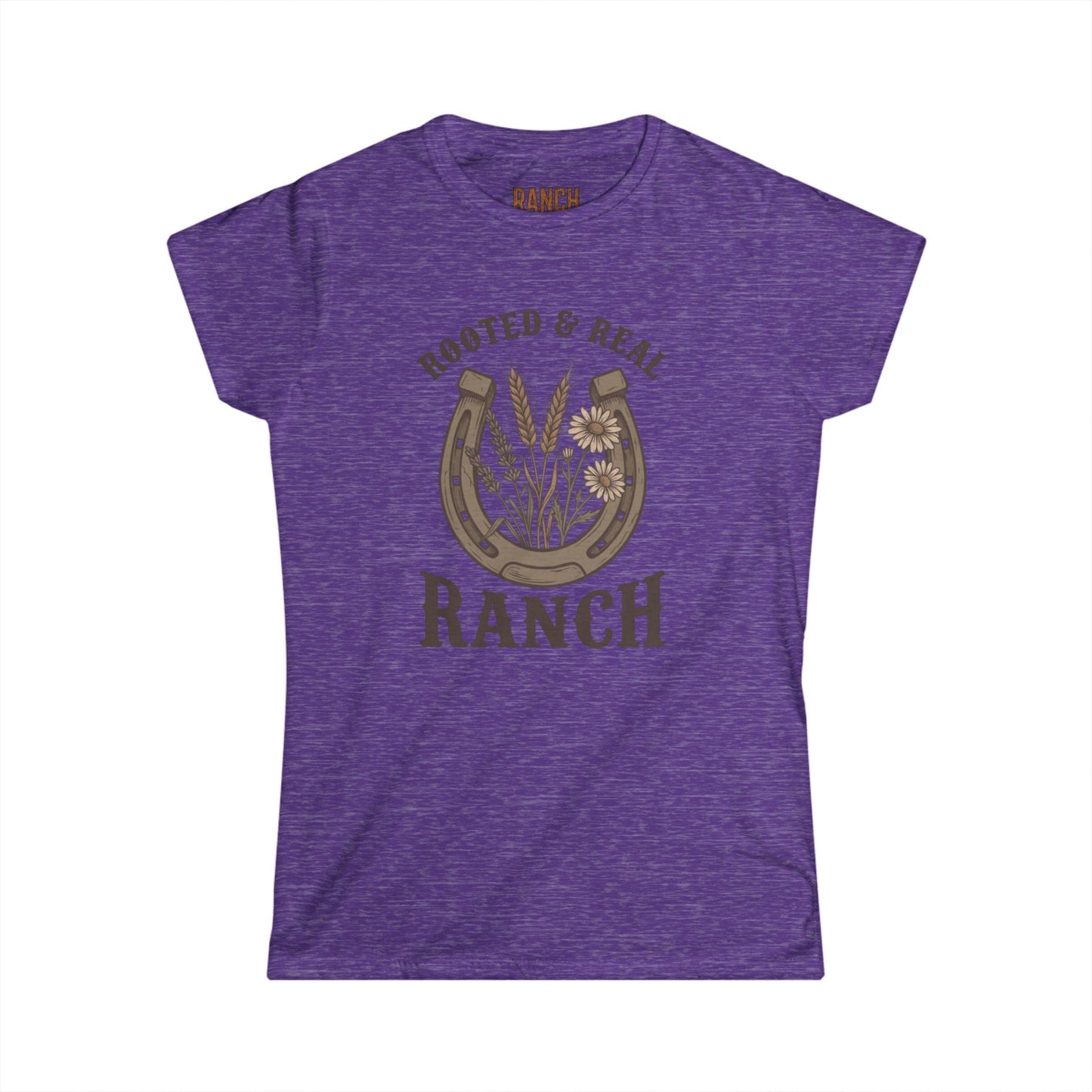 Women's horseshoe garden Ranch Tee - Ranch