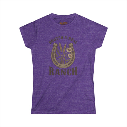 Women's horseshoe garden Ranch Tee - Ranch
