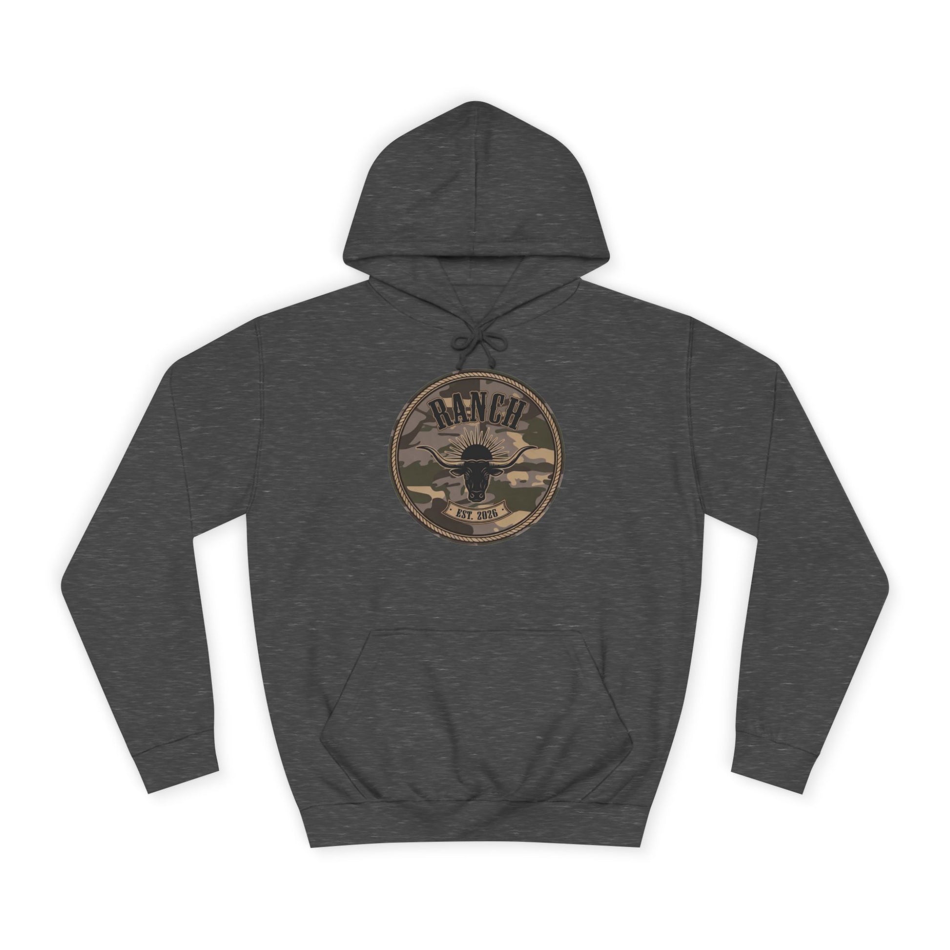 Men's Camo Logo Ranch Hoodie - Ranch