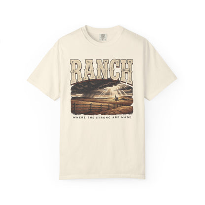 Men's country sunset Ranch Tee - Ranch
