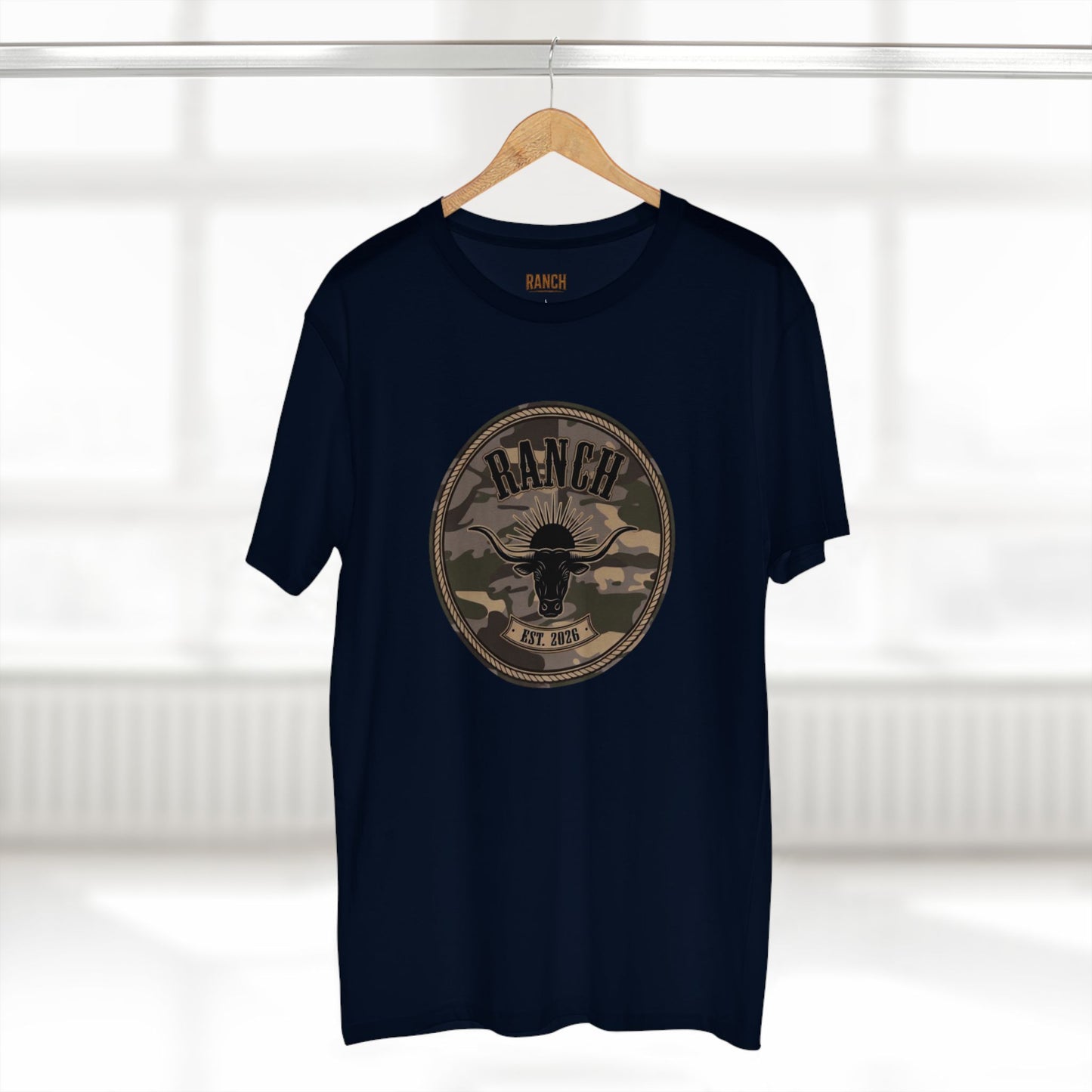 Men's Camo Logo Ranch Tee - Ranch