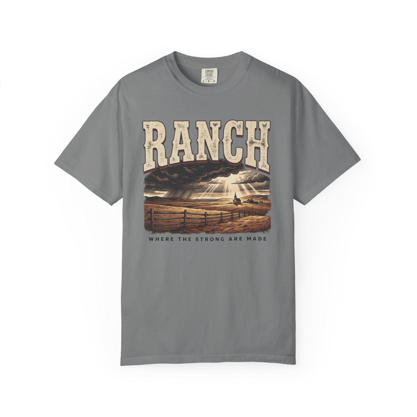 Men's country sunset Ranch Tee - Ranch