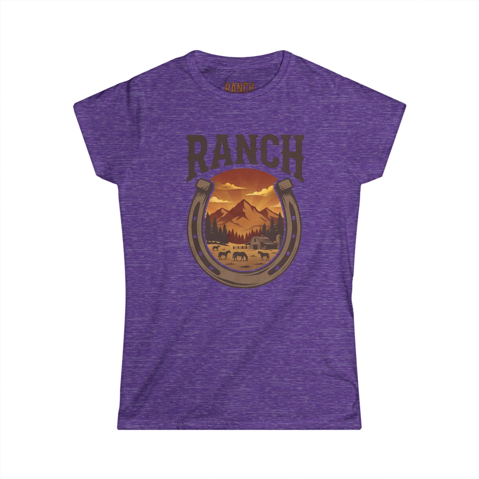 Women's horseshoe Ranch Tee - Ranch