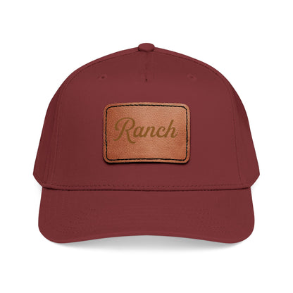 Ranch Leather Patch Cap - Ranch