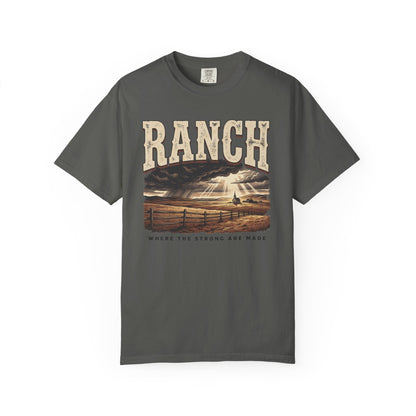 Men's country sunset Ranch Tee - Ranch