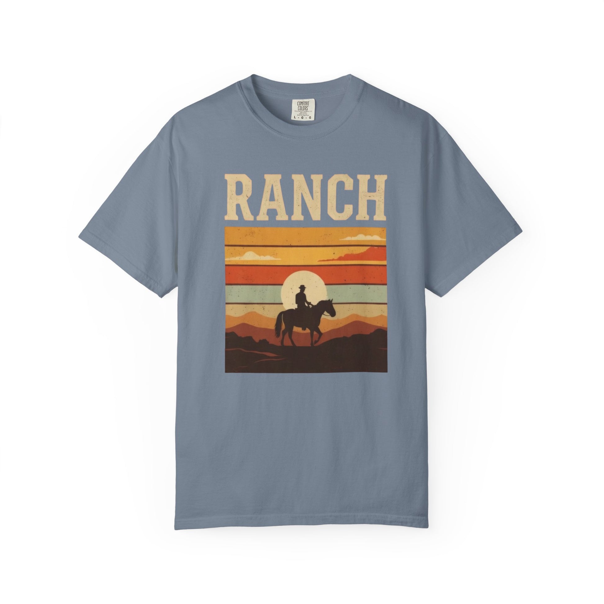 Men's sunset Ranch Tee - Ranch