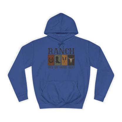 Men's Faith.Grit.Harvest.Legacy Ranch Hoodie - Ranch