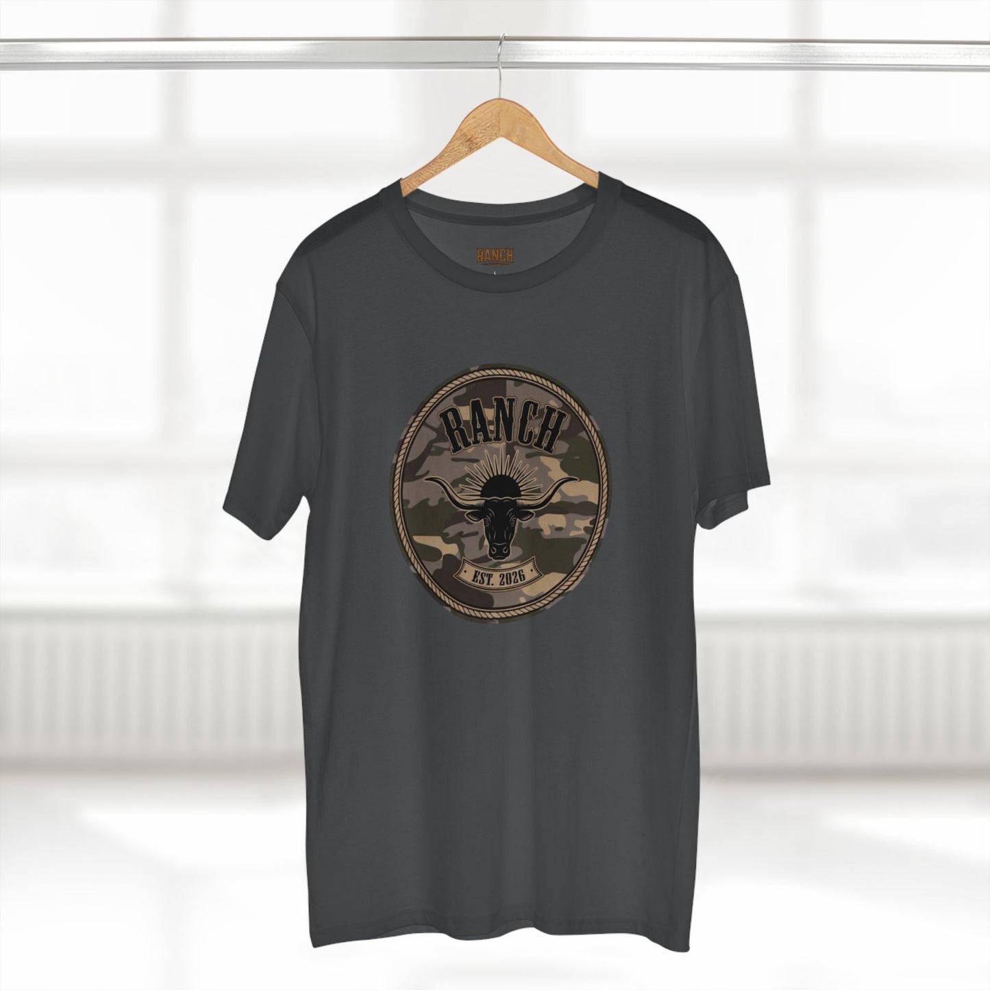 Men's Camo Logo Ranch Tee - Ranch