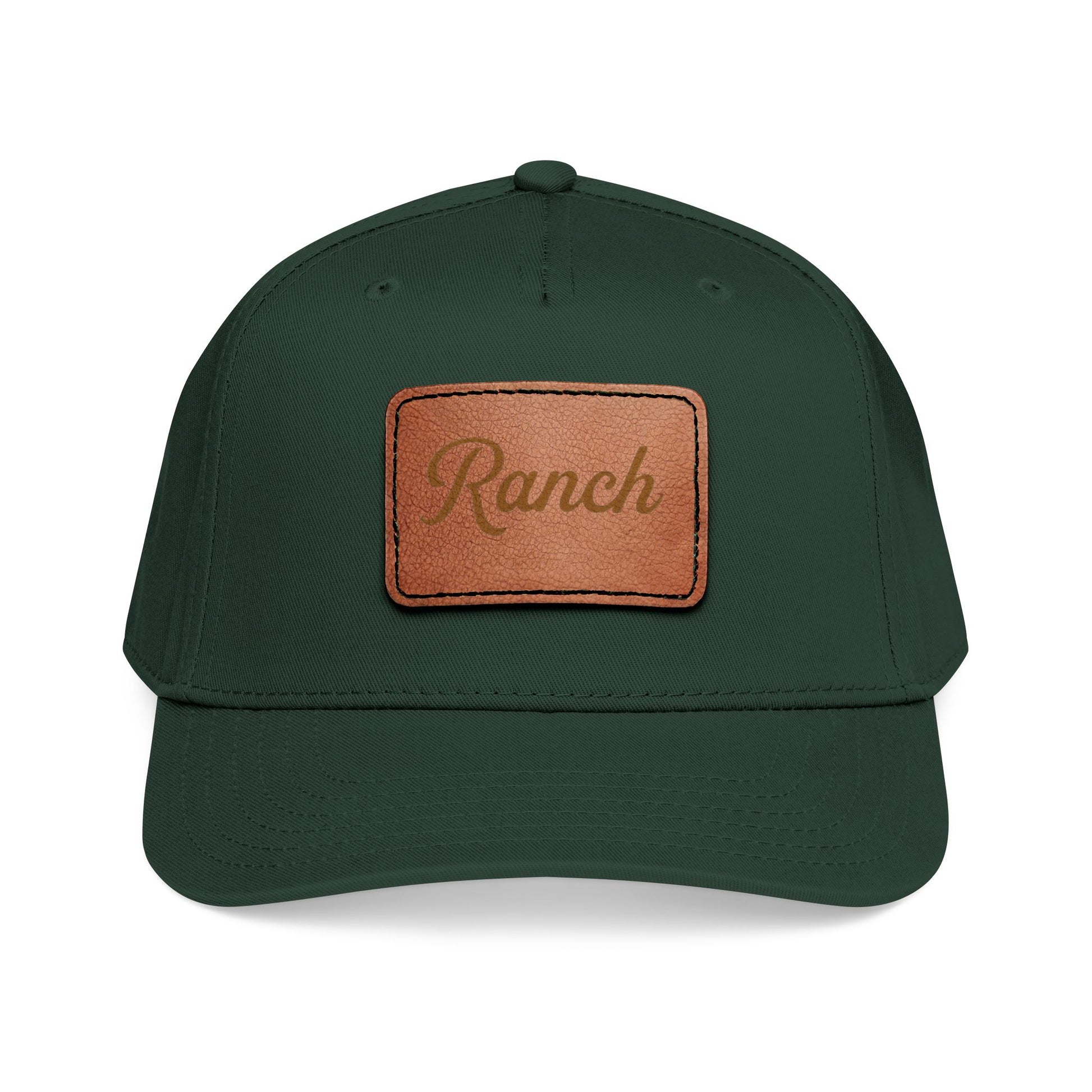 Ranch Leather Patch Cap - Ranch