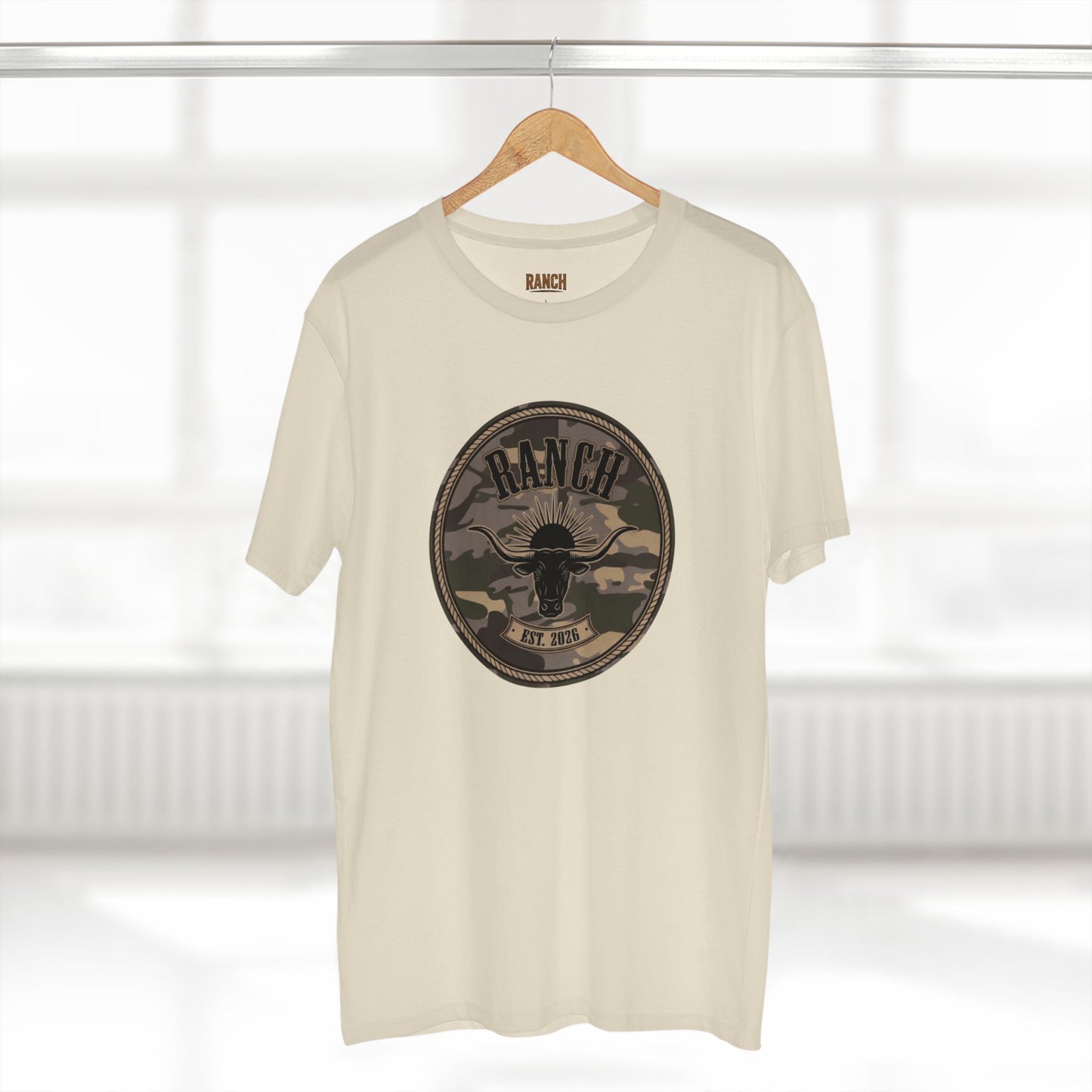 Men's Camo Logo Ranch Tee - Ranch