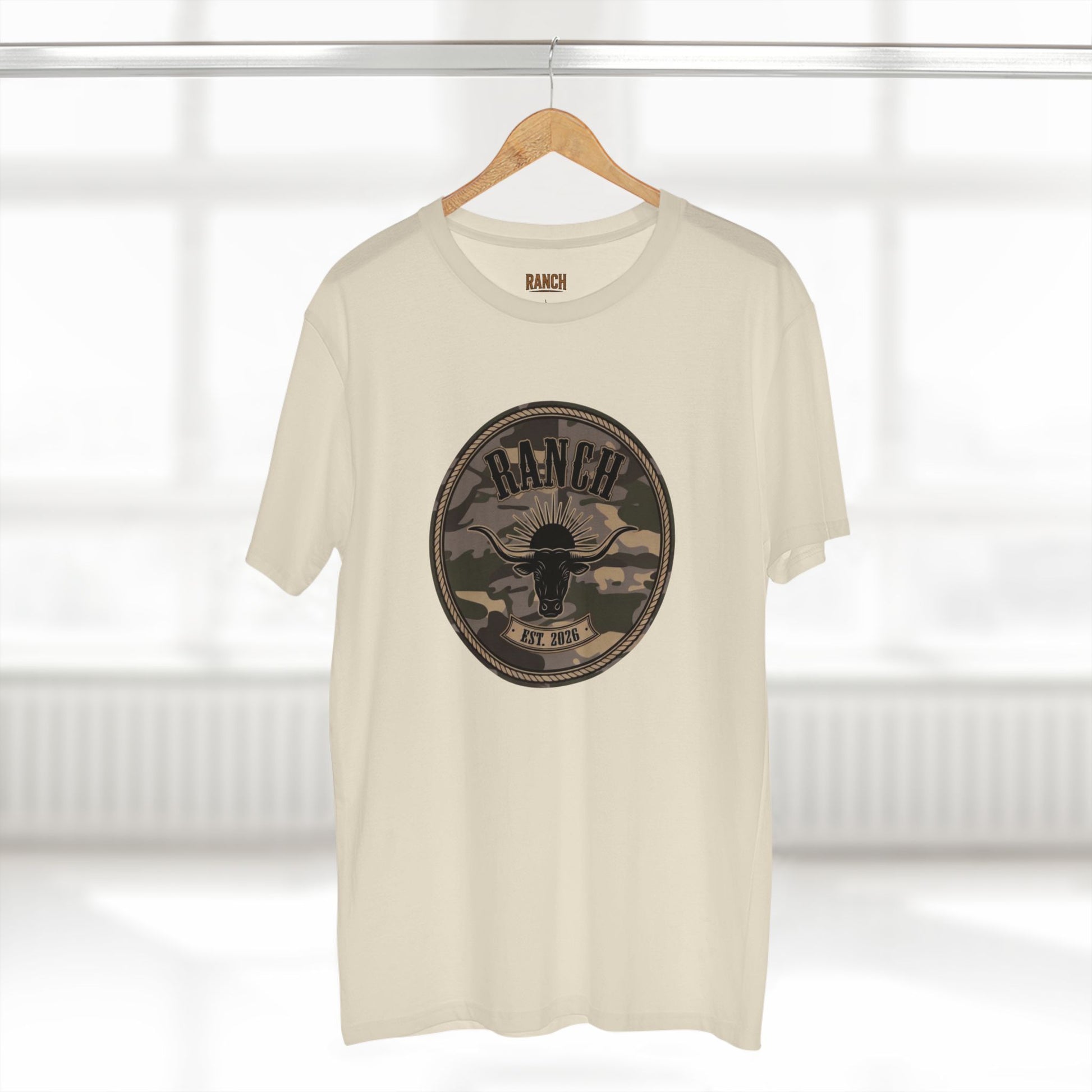 Men's Camo Logo Ranch Tee - Ranch