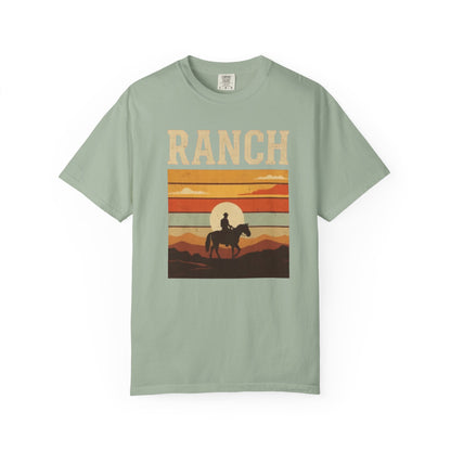 Men's sunset Ranch Tee - Ranch
