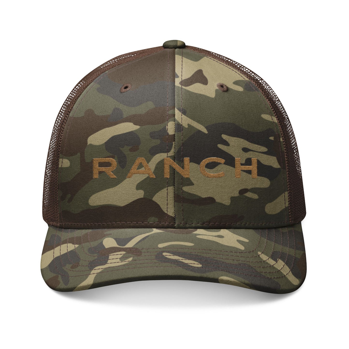 Ranch Camouflage Hat (Embroidered)