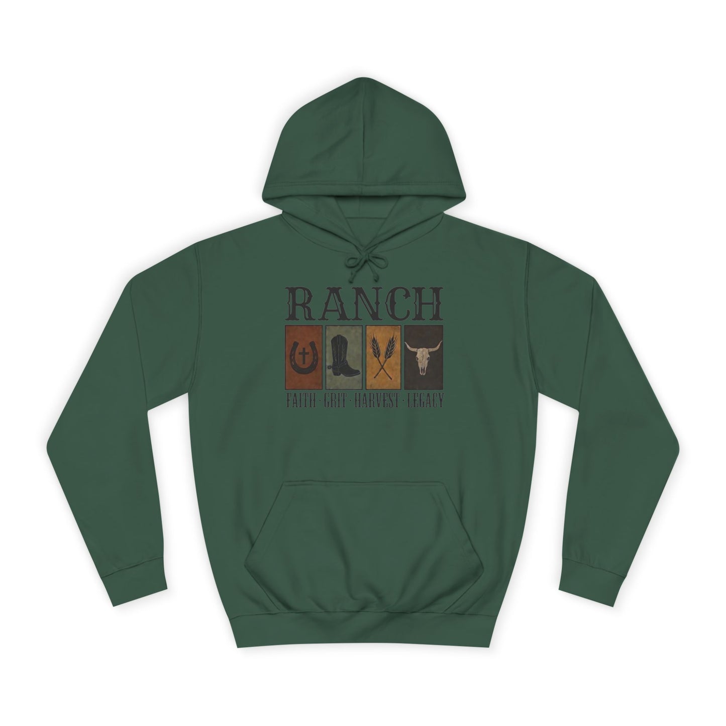 Men's Faith.Grit.Harvest.Legacy Ranch Hoodie - Ranch