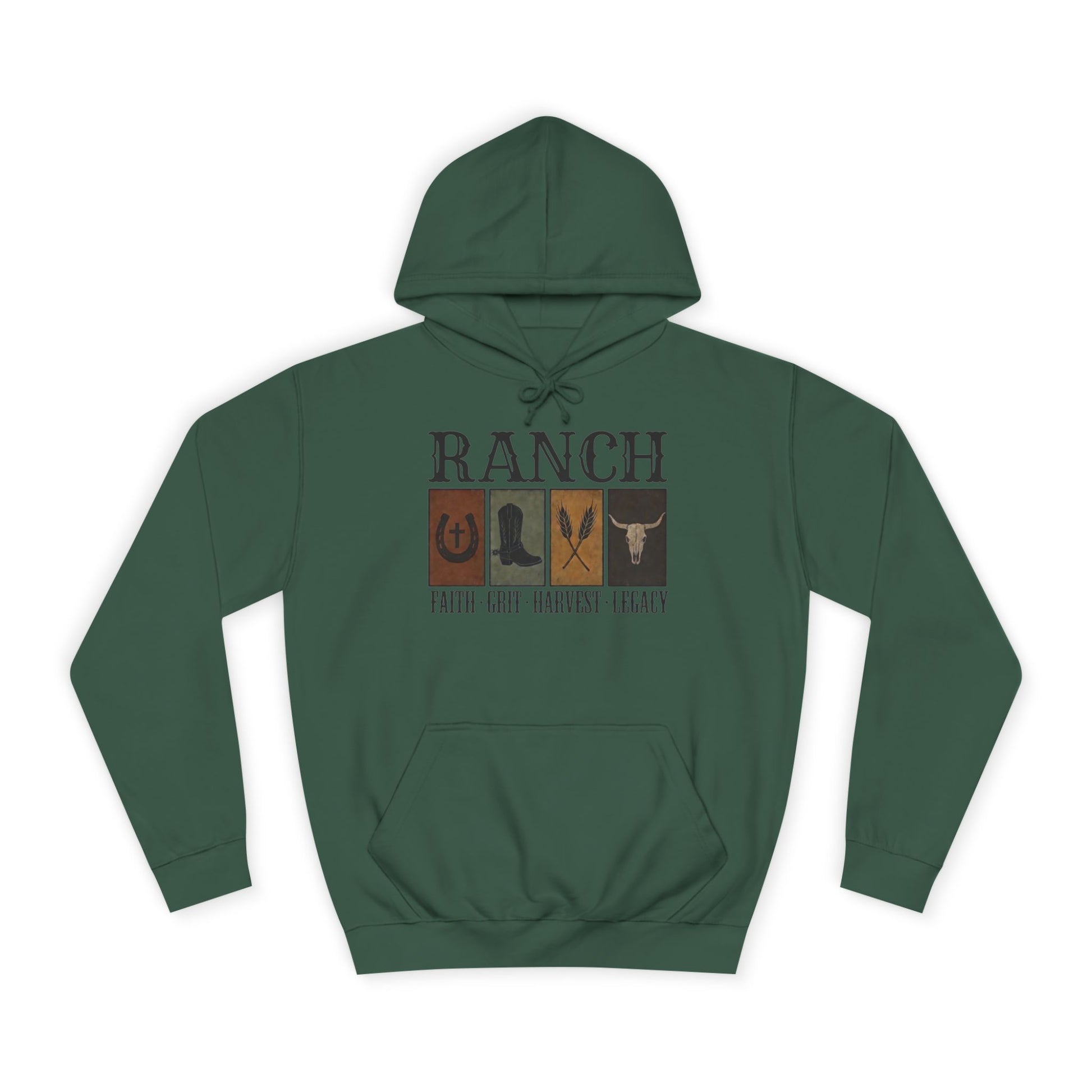 Men's Faith.Grit.Harvest.Legacy Ranch Hoodie - Ranch