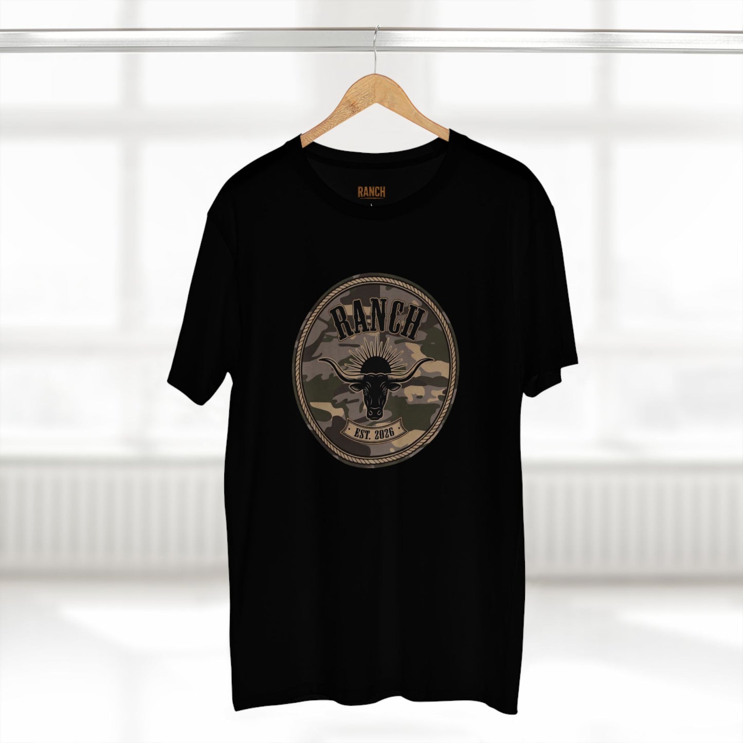 Men's Camo Logo Ranch Tee - Ranch