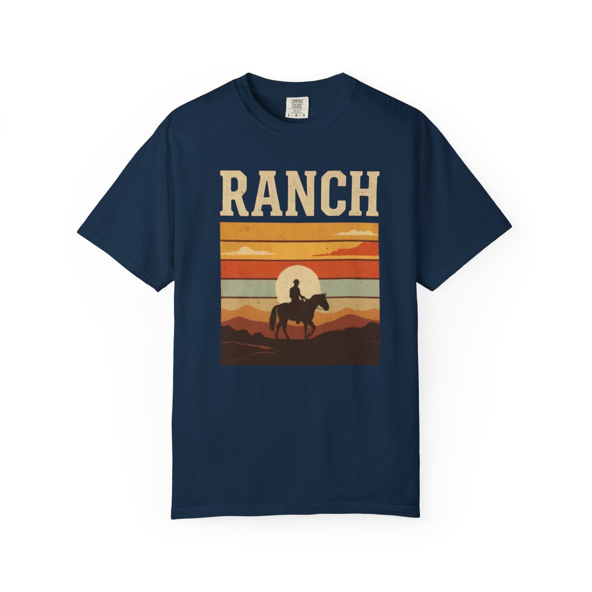 Men's sunset Ranch Tee - Ranch