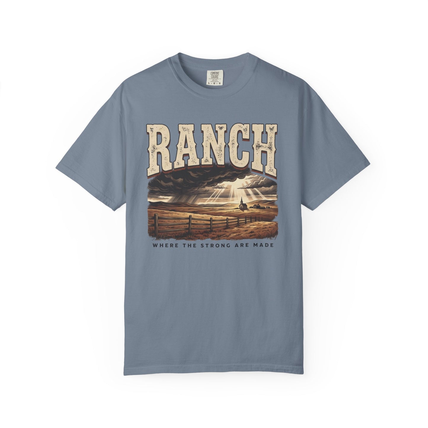 Men's country sunset Ranch Tee - Ranch