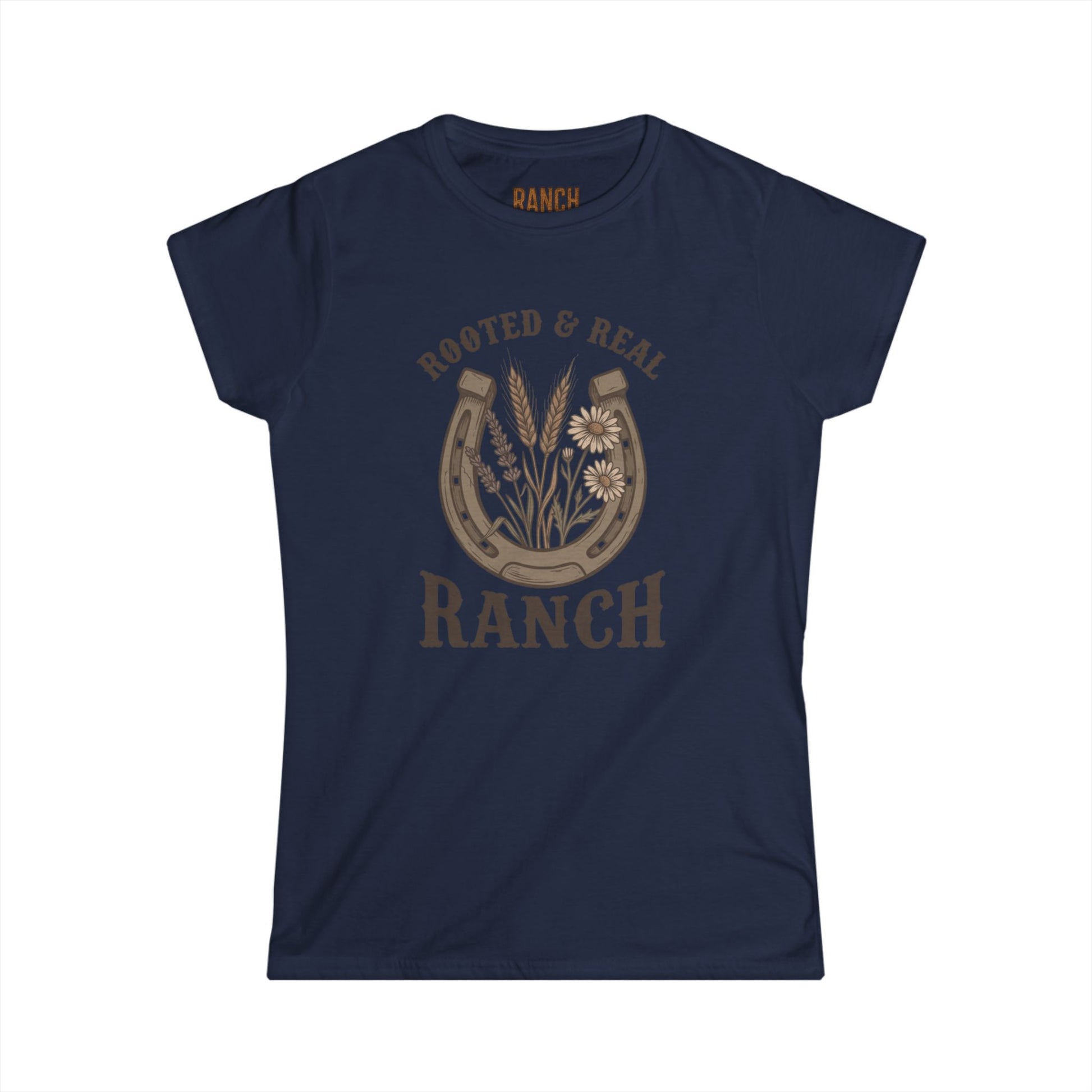 Women's horseshoe garden Ranch Tee - Ranch