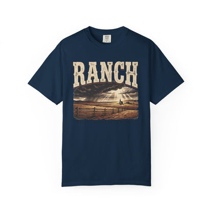 Men's country sunset Ranch Tee - Ranch