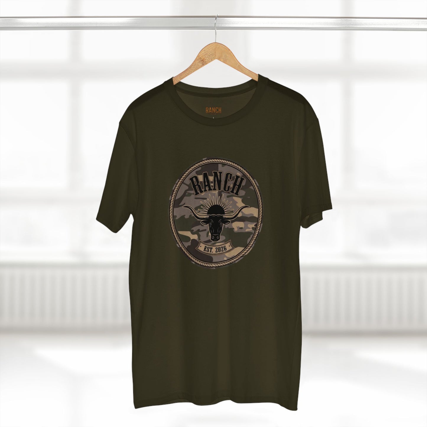 Men's Camo Logo Ranch Tee - Ranch