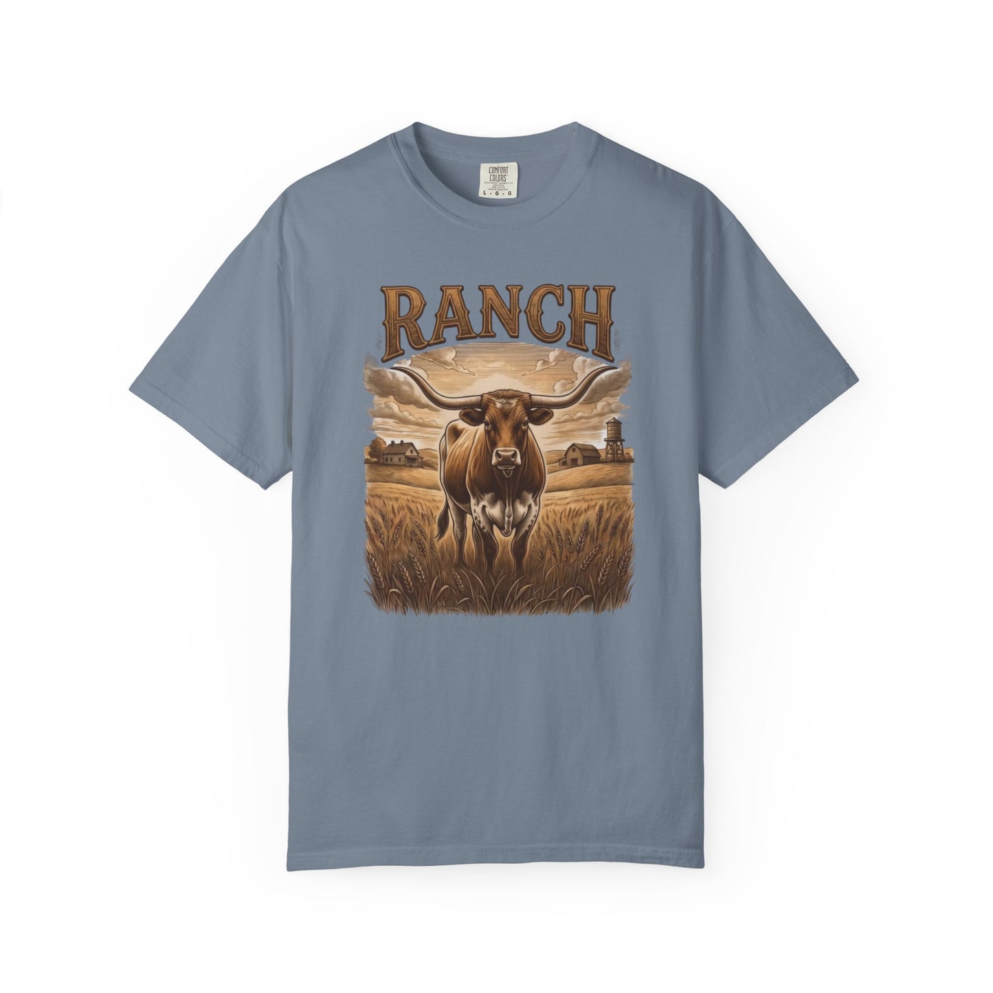 Men's Longhorn Ranch Tee - Ranch