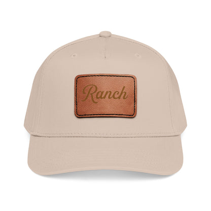 Ranch Leather Patch Cap - Ranch