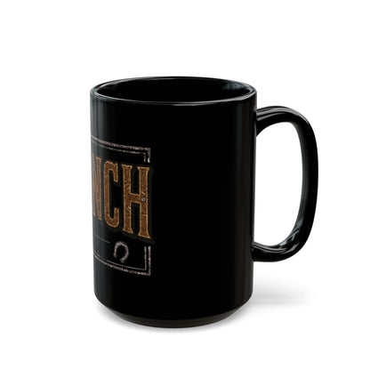 Ranch Black Coffee Mug - Ranch