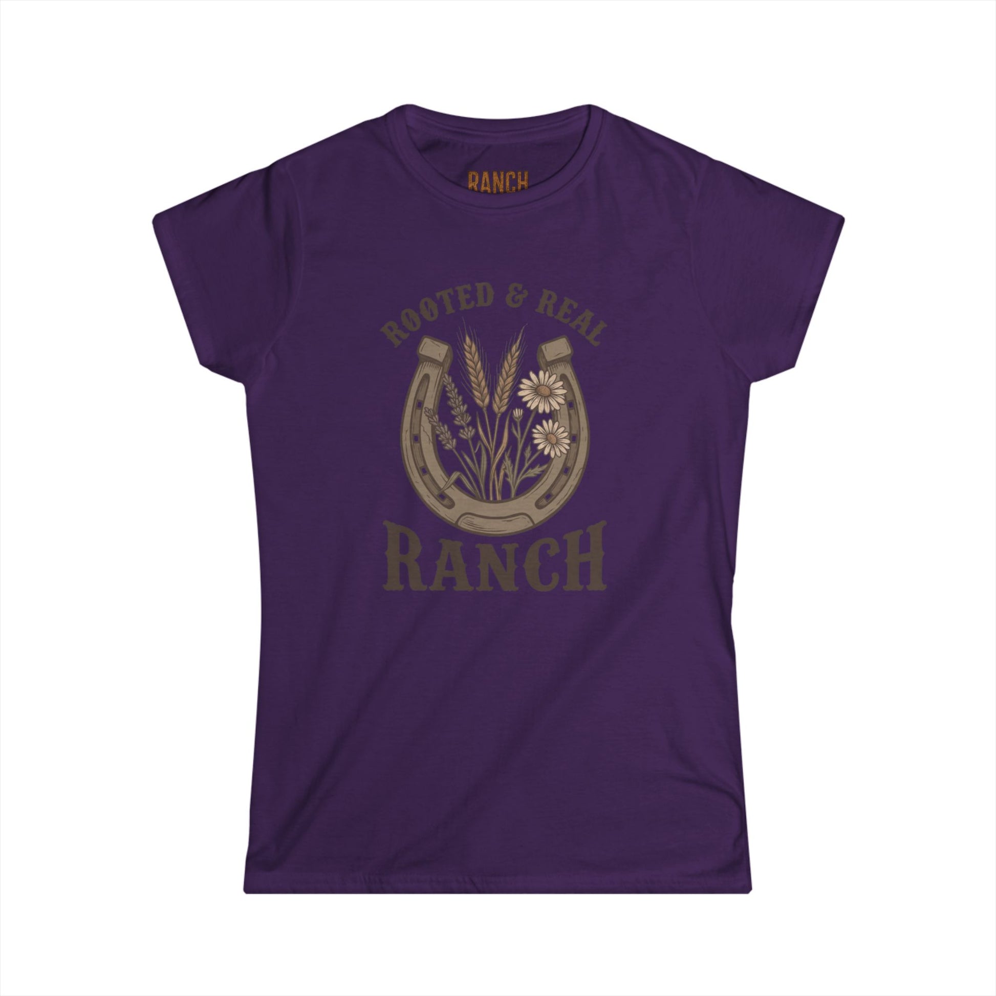 Women's horseshoe garden Ranch Tee - Ranch