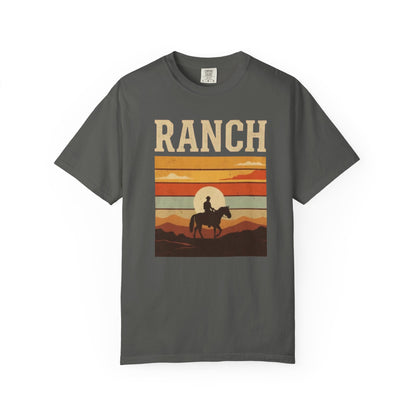 Men's sunset Ranch Tee - Ranch