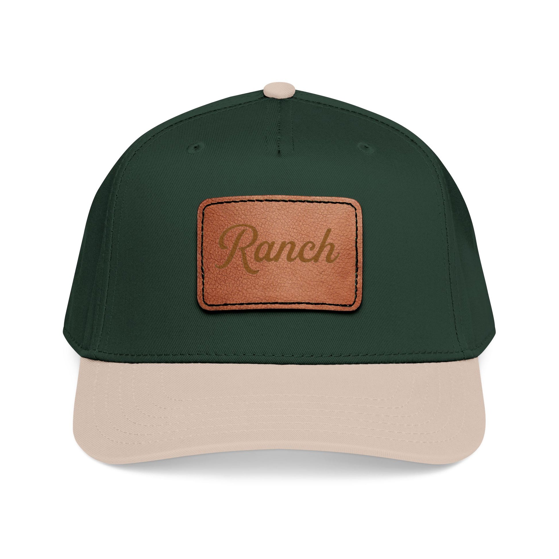 Ranch Leather Patch Cap - Ranch