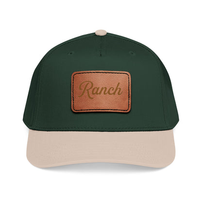 Ranch Leather Patch Cap - Ranch