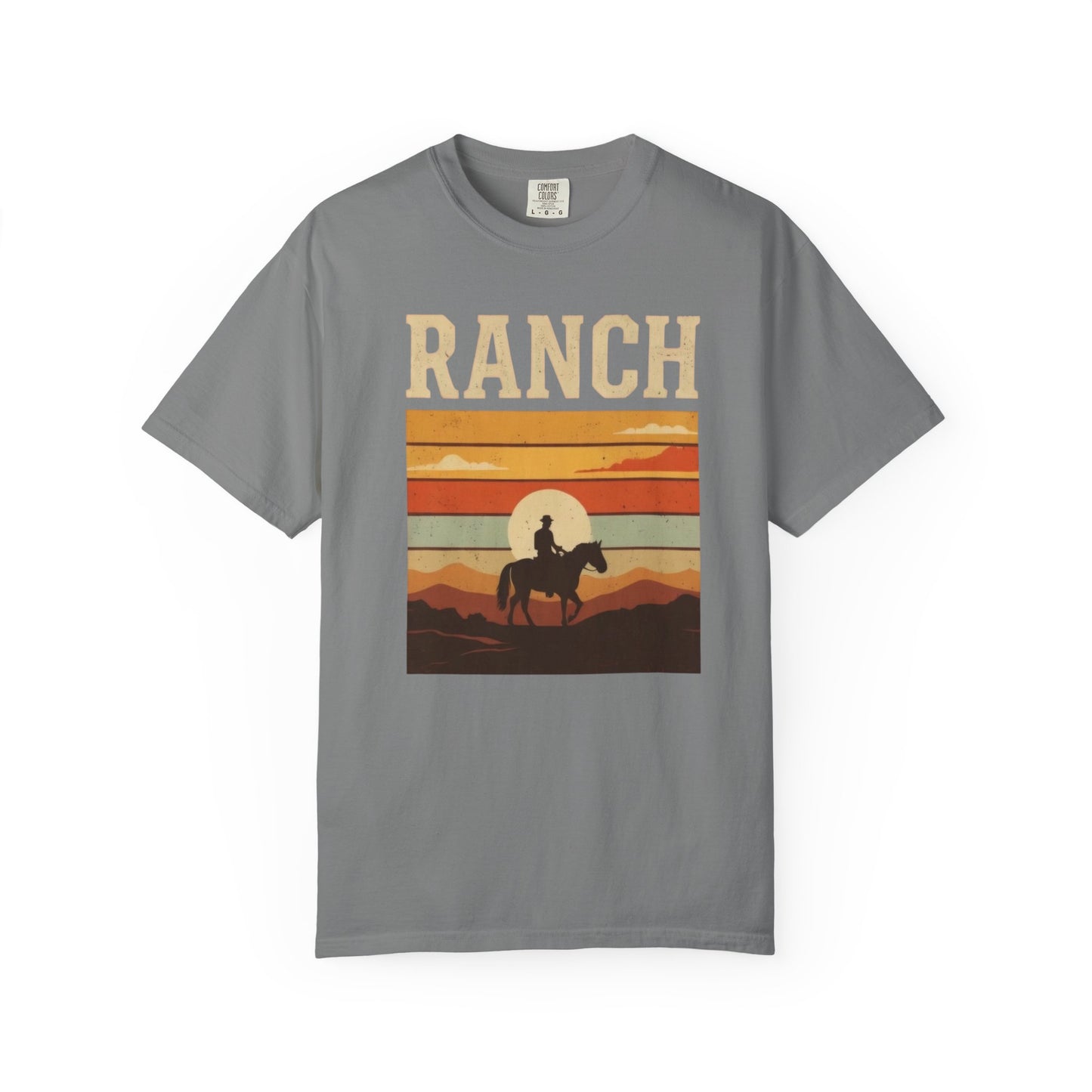 Men's sunset Ranch Tee - Ranch