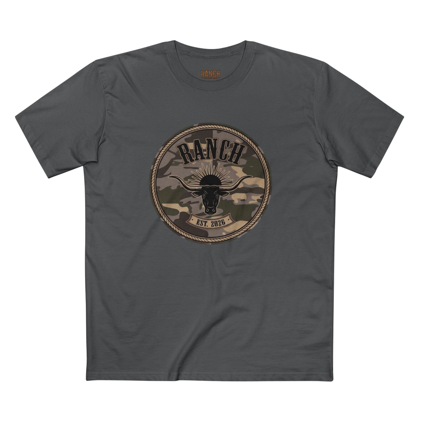 Men's Camo Logo Ranch Tee - Ranch