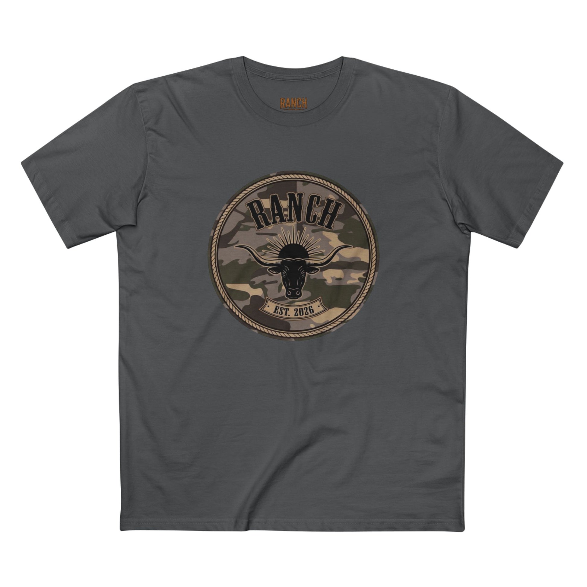 Men's Camo Logo Ranch Tee - Ranch