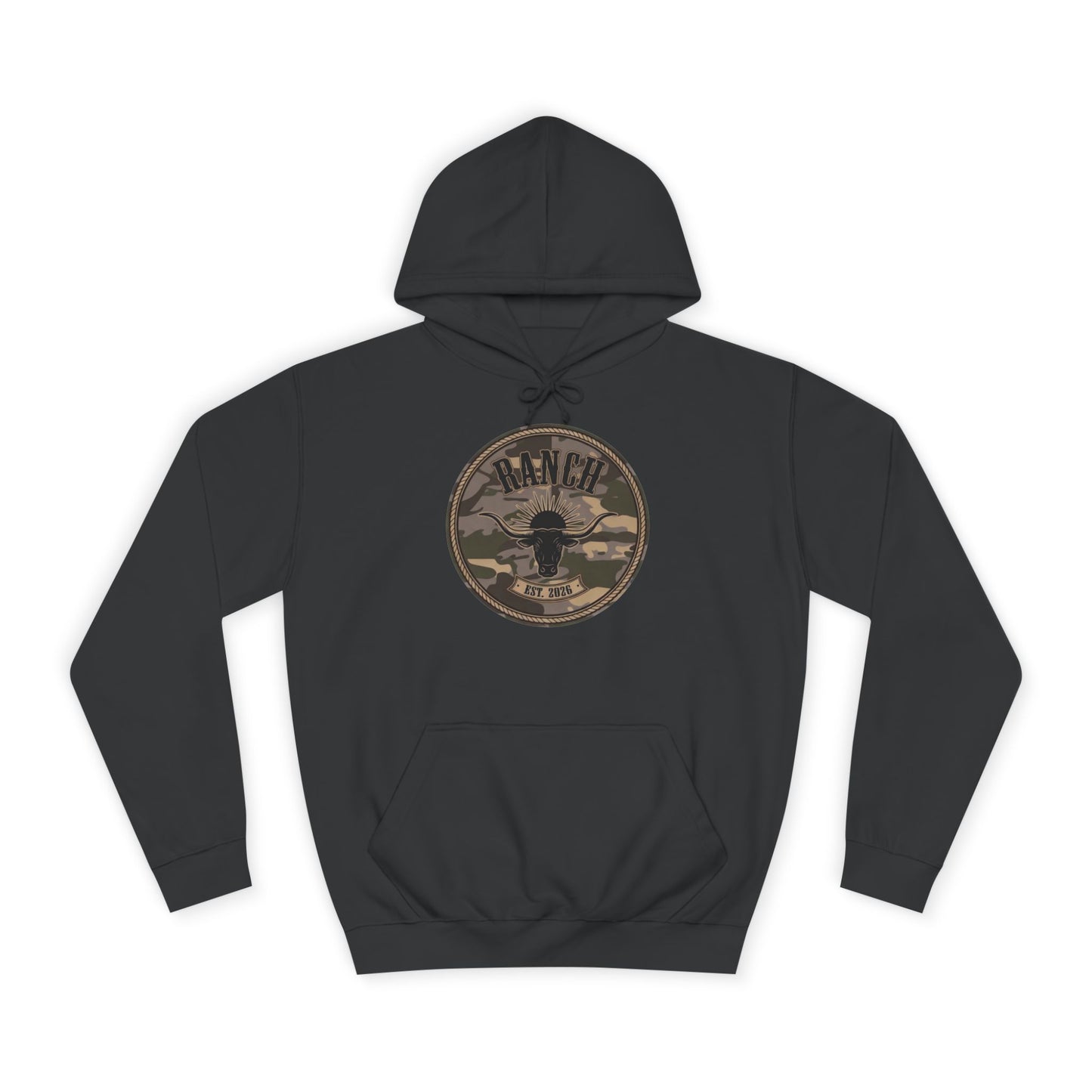 Men's Camo Logo Ranch Hoodie - Ranch