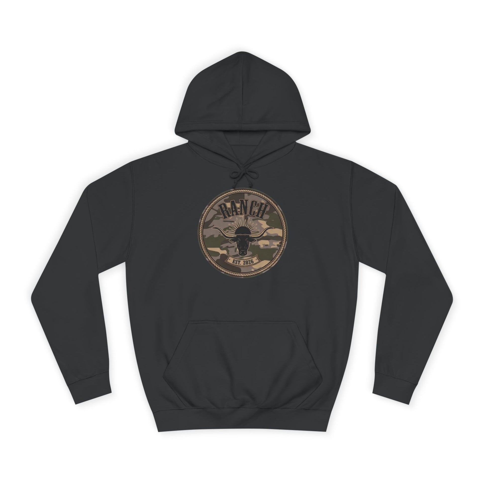 Men's Camo Logo Ranch Hoodie - Ranch