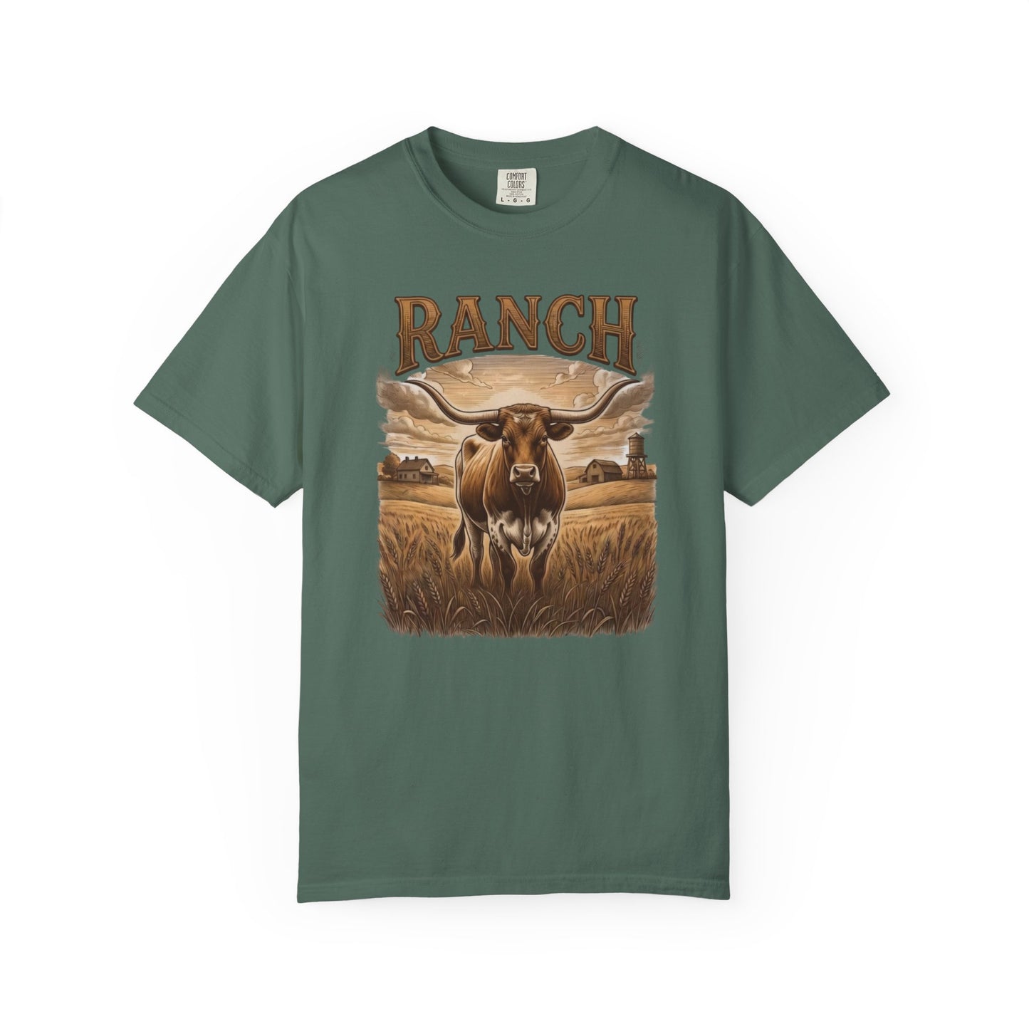 Men's Longhorn Ranch Tee - Ranch