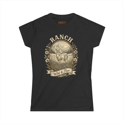 Women's horseshoe Ranch Tee - Ranch