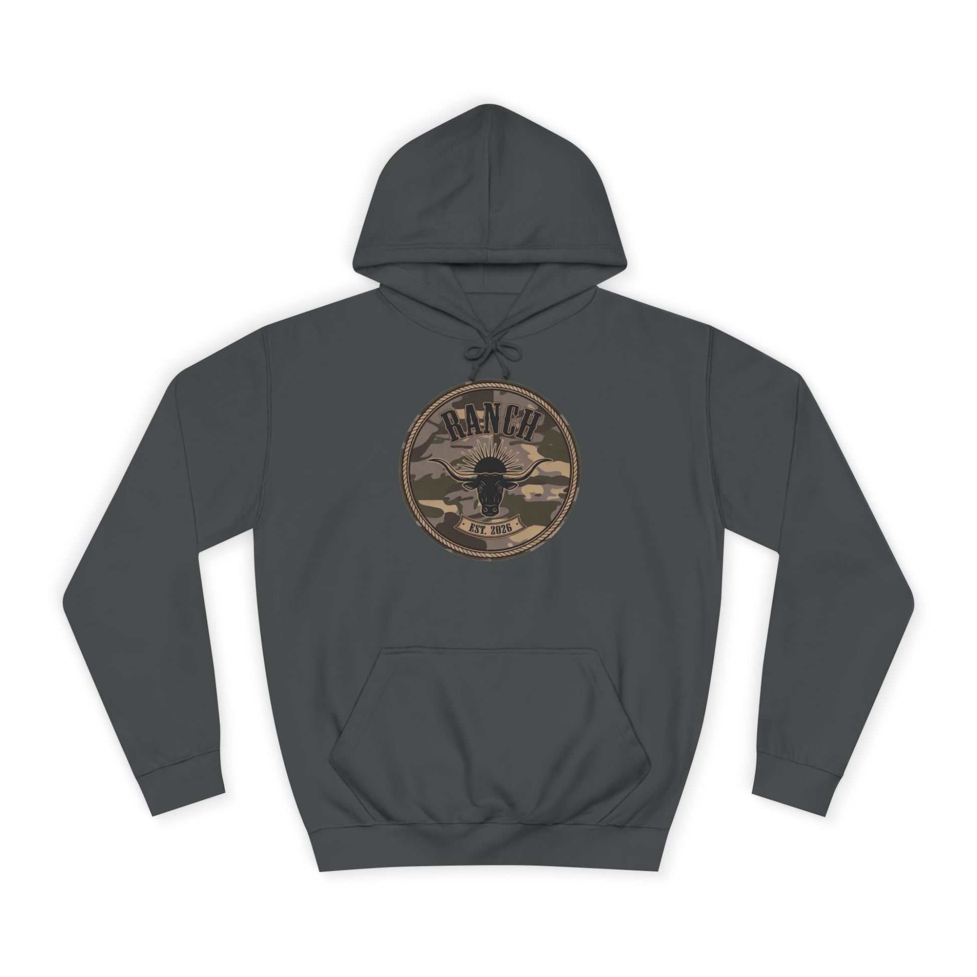 Men's Camo Logo Ranch Hoodie - Ranch