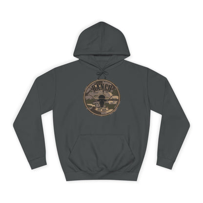 Men's Camo Logo Ranch Hoodie - Ranch