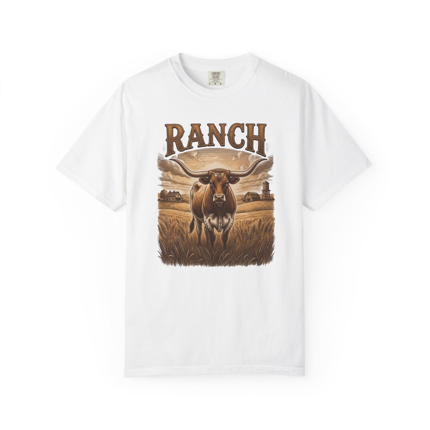 Men's Longhorn Ranch Tee - Ranch