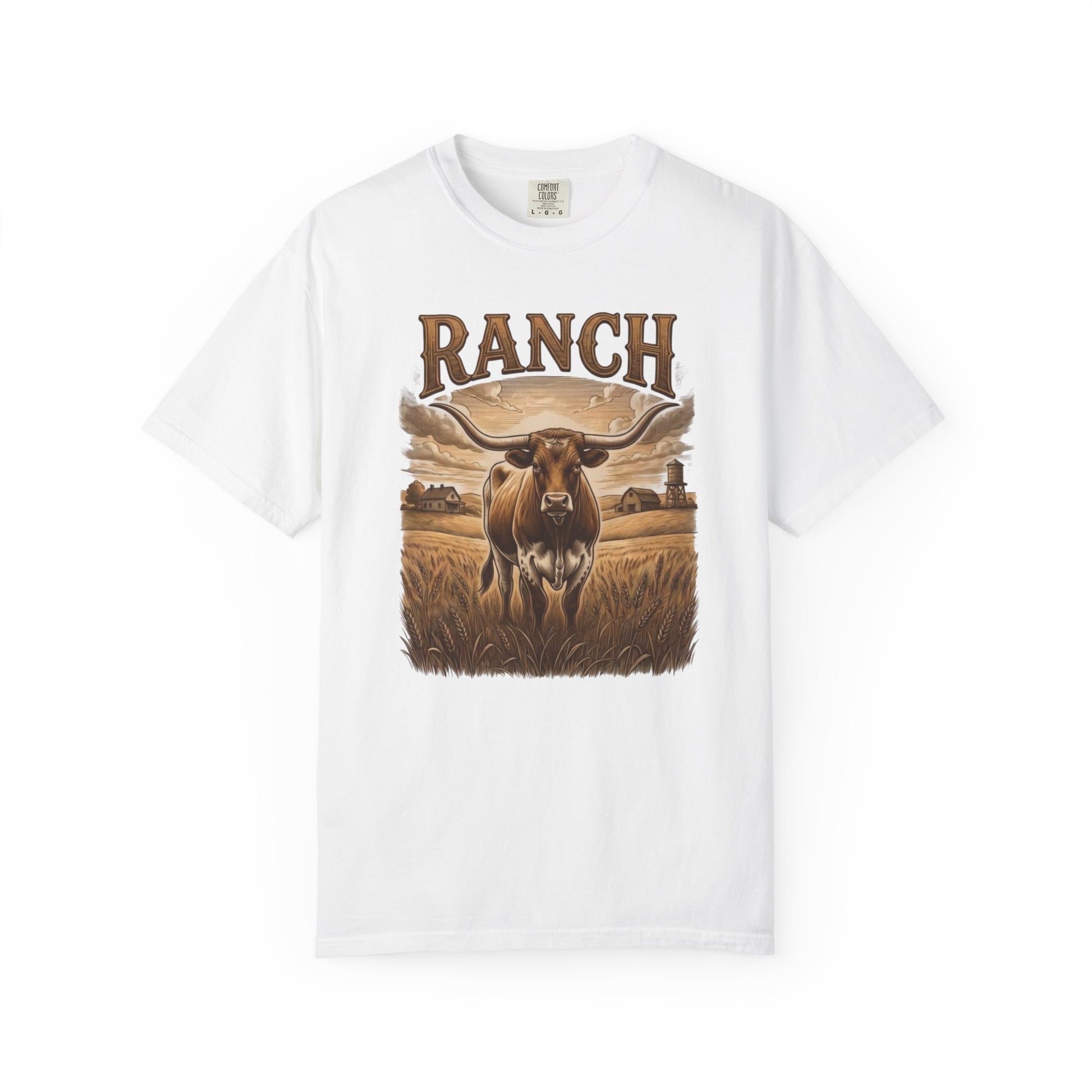 Men's Longhorn Ranch Tee - Ranch