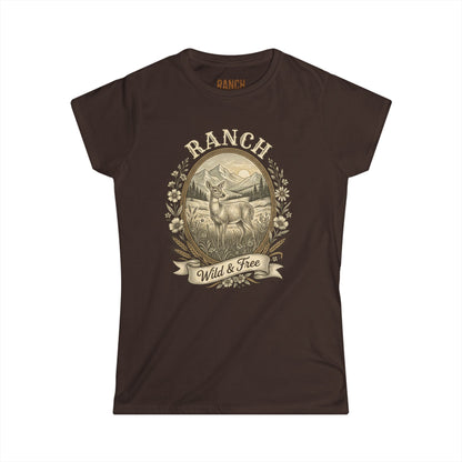 Women's horseshoe Ranch Tee - Ranch