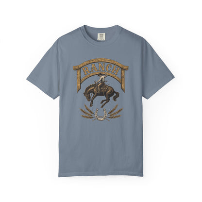 Men's cowboy broc rider Ranch Tee - Ranch