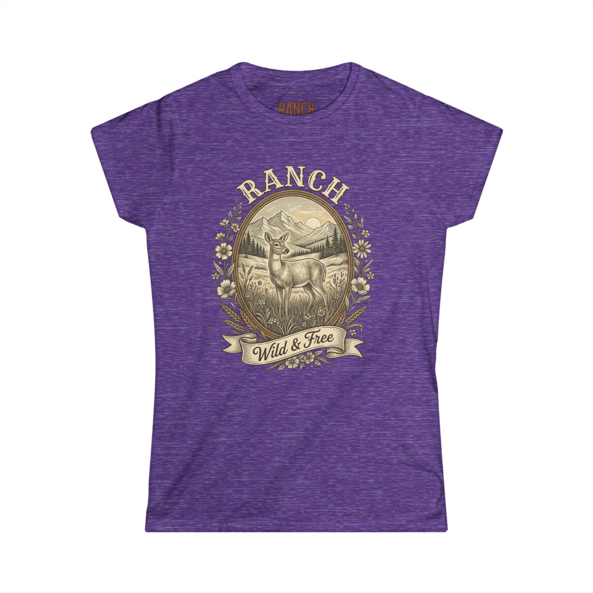 Women's horseshoe Ranch Tee - Ranch